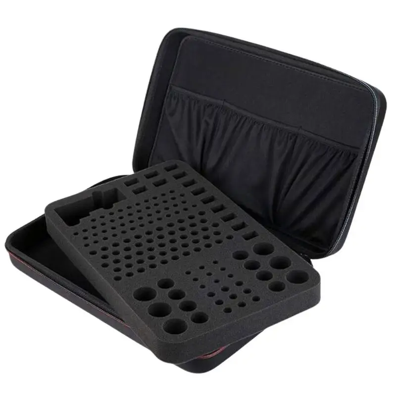 Caja organizadora de almacenamiento de batería, soporte con Pantalla Digital y probador para verificación de nivel de batería para AAA, AA, C, D, 9V - imagen 2