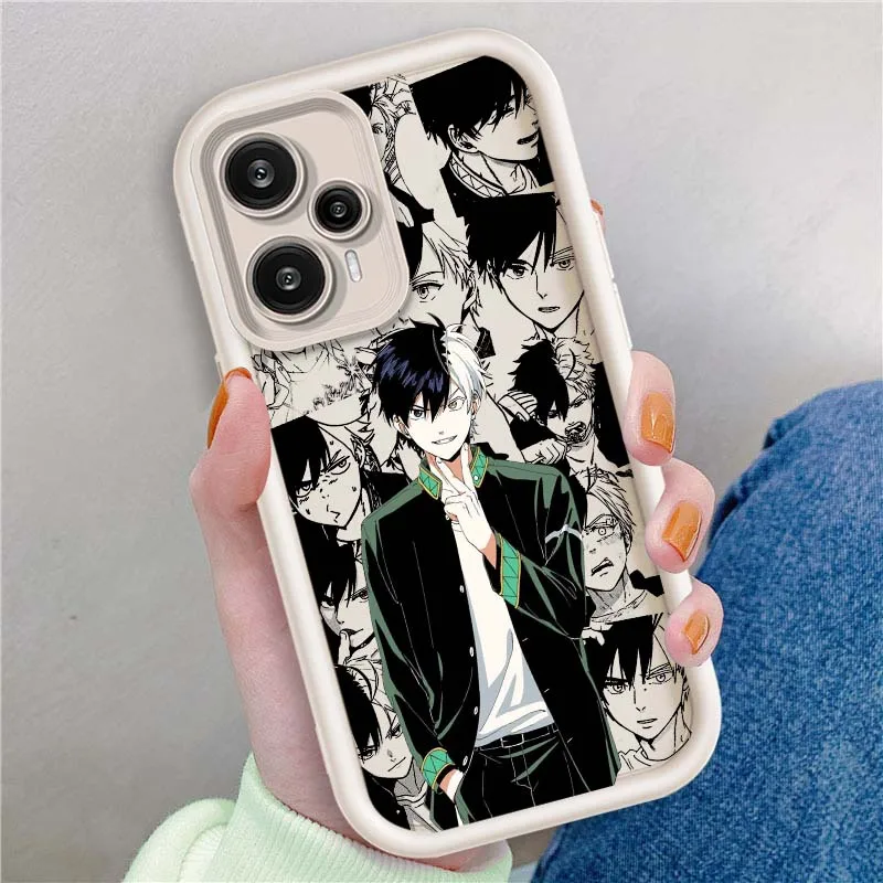 Funda Sakura Haruka para Xiaomi Poco X3 X4 X5 X6 X7 C65 C75 M4 M5 M5S F6 F4 F5 Pro GT NFC caja de teléfono con escalera ocular - imagen 3