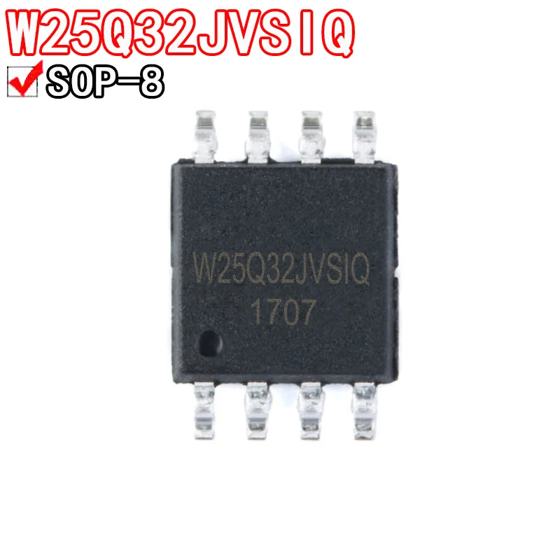 5PSC W25Q80 W25Q16 W25Q32 W25Q64 W25Q128 25Q80 25Q16 25Q32 25Q64 SOP-8 - imagen 3