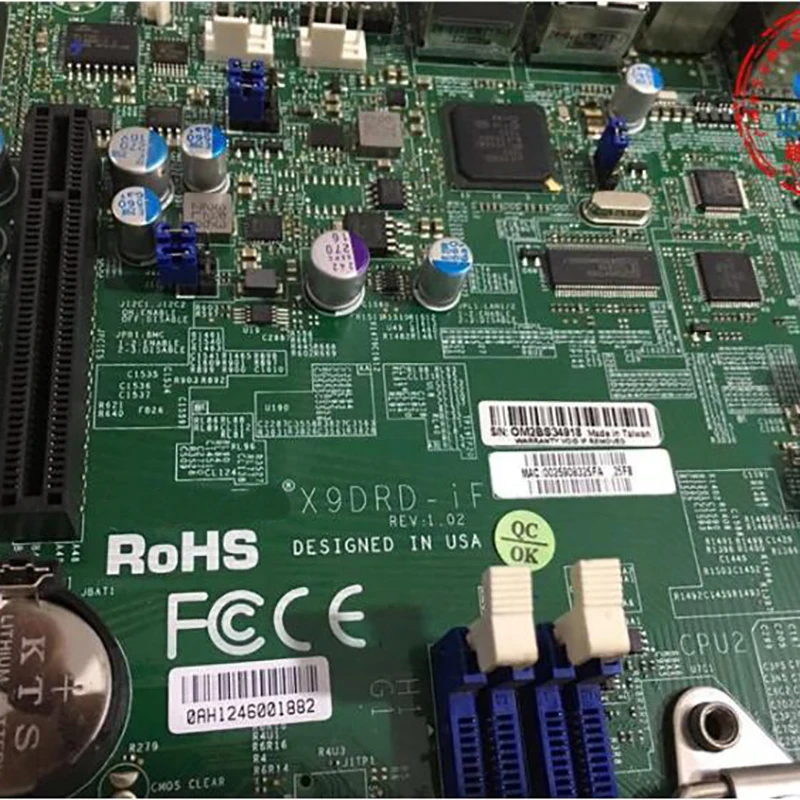 X9DRD-iF para placa base de E-ATX de servidor bidireccional Supermicro LGA 2011 procesador Intel C602 DDR3 Xeon E5-2600 y E5-2600 v2 familiar - imagen 4