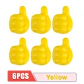 6PCS Yellow