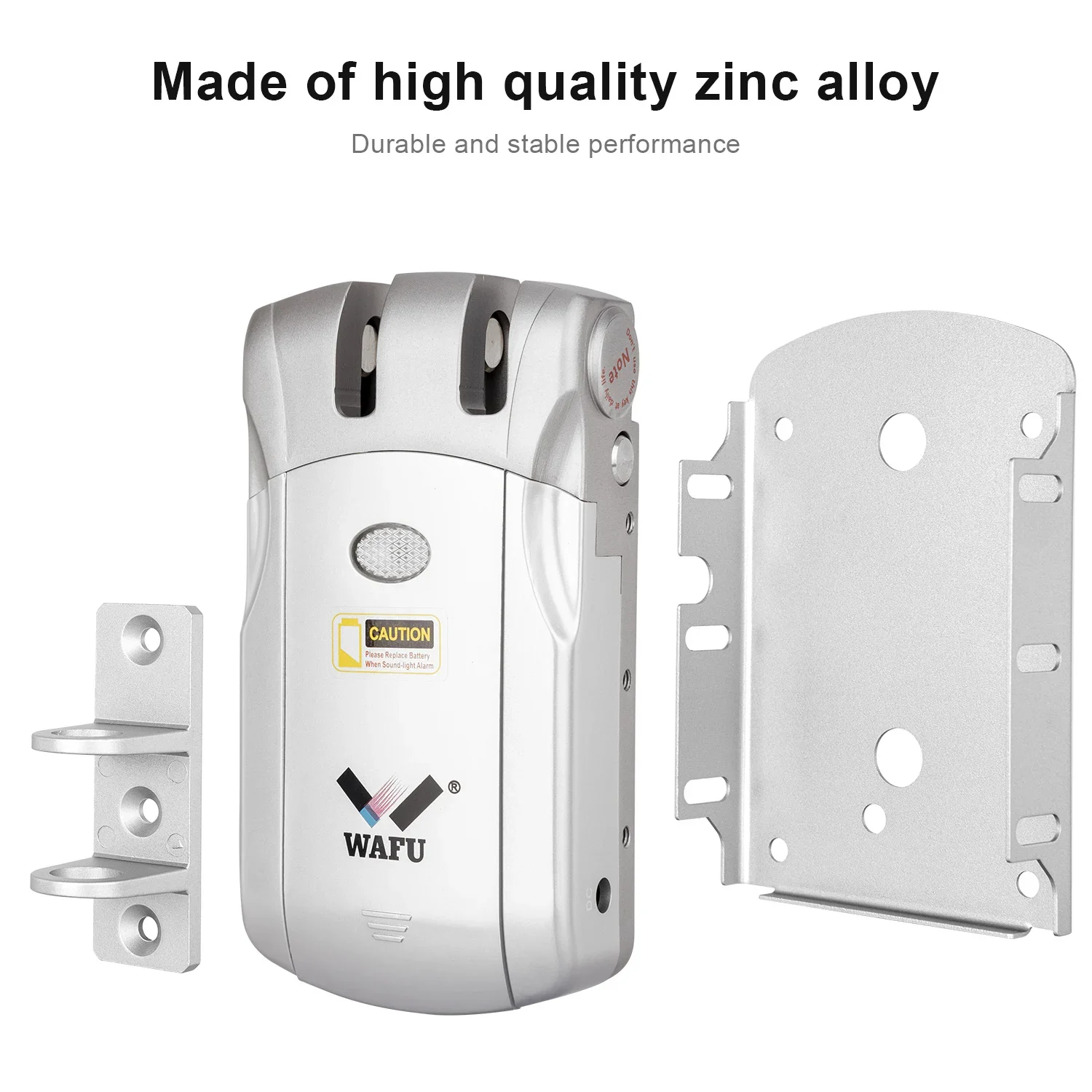 Wafu 019 Tuya cerradura inteligente inalámbrica Wifi Control remoto BT puerta electrónica sin llave Invisible 433MHz Control de teléfono cerradura de huella digital - imagen 5