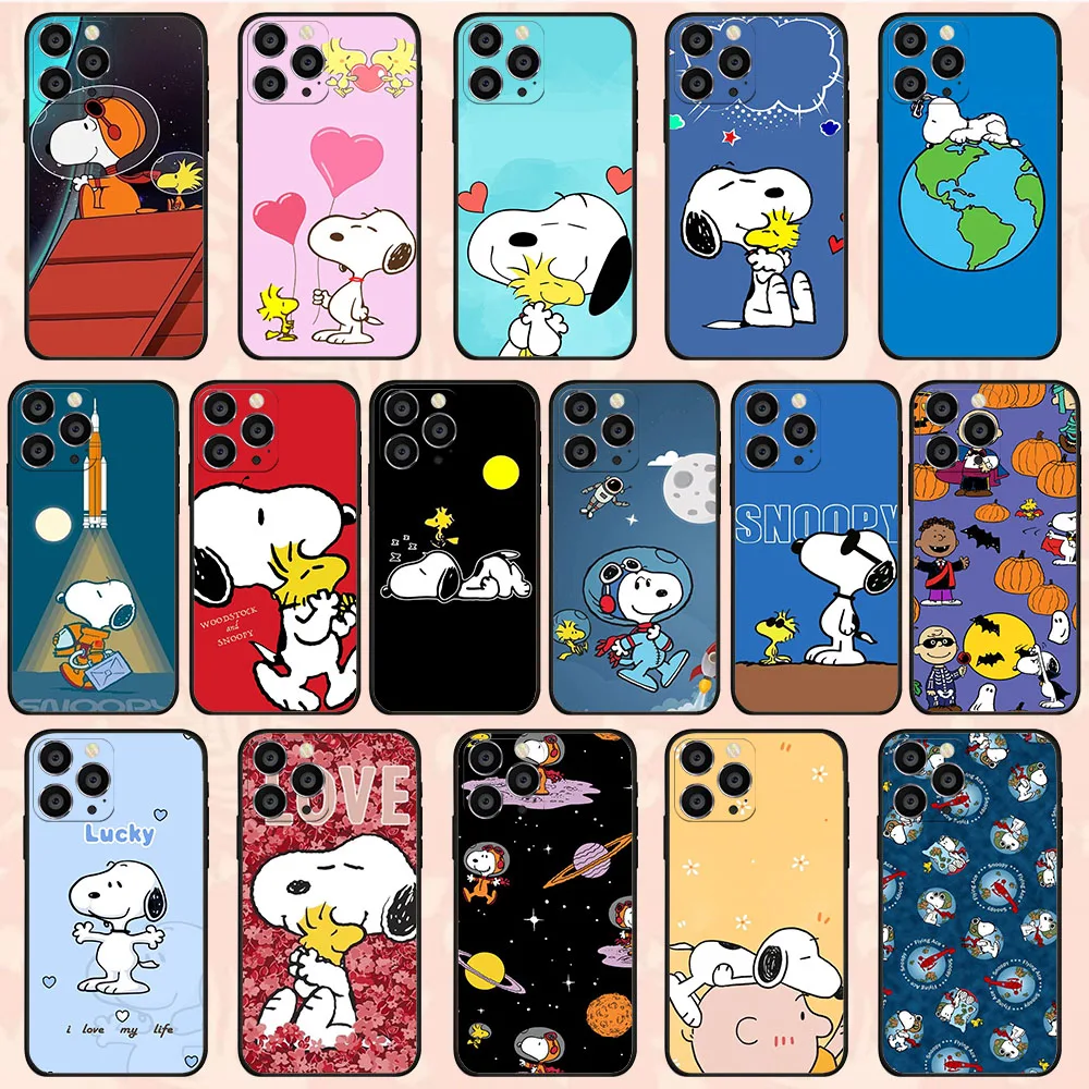 CK-8 funda de teléfono de dibujos animados S-Snoopys para Realme 2 3 3i 5 5i 6 6S 6i 7 7i Pro