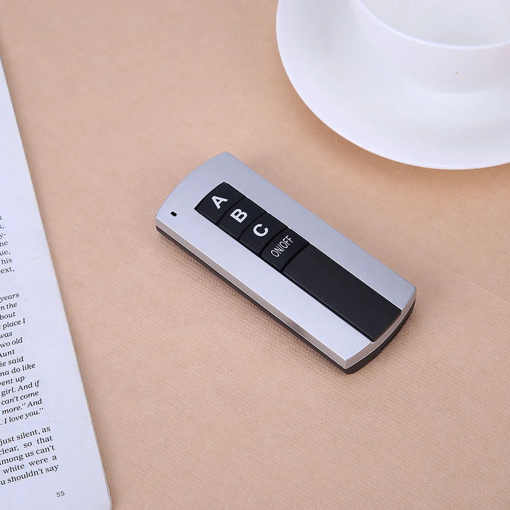 Interruptor de control remoto inalámbrico de 3 vías ON/OFF 220V interruptor de Control remoto Digital interruptor de control remoto Digital de 3 vías para luz - imagen 5