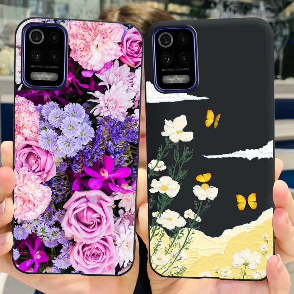 Funda para teléfono LG K42 LMK420H LM-K420, carcasa de silicona suave, TPU, a la moda, a prueba de golpes, K52, LM-K520, LMK520E