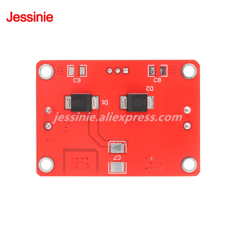 LM2577S LM2596S Módulo de fuente de alimentación elevador/abajo automático para paneles solares DC 1,25-26V ajustable