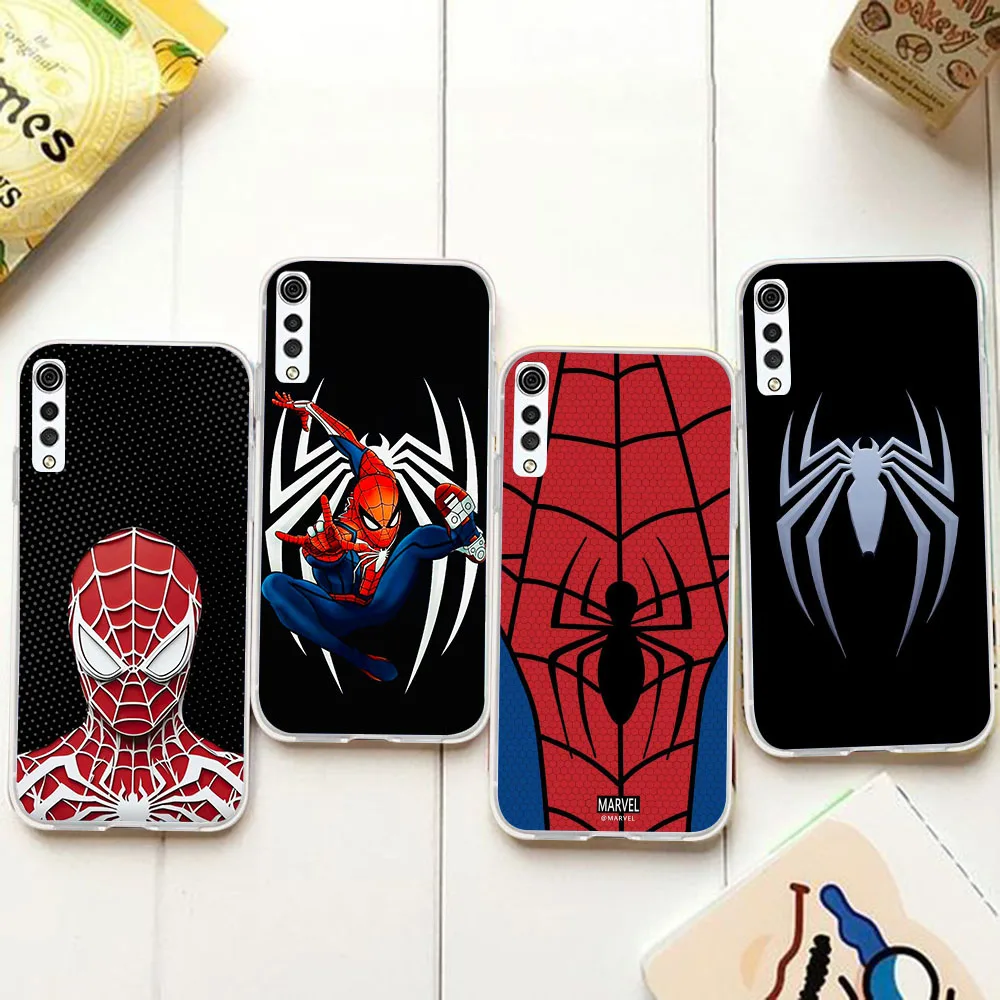 BD-42 Marvels Spiders Man funda transparente para LG K12 K22 K40 K52 K42 K92 K11 VELVET K62 Q52 K10 Plus Max Prime - imagen 2