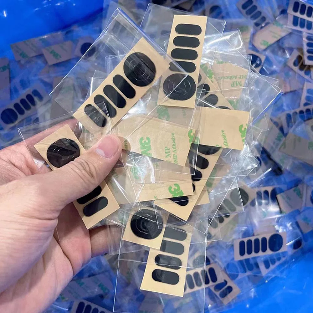 Juego de almohadillas para patines de pies de ratón, color negro, para Logitech G304 G305 G PRO G303 G302 G602 G502 G500 G500s, pegatina antideslizante, 1 Juego - imagen 2