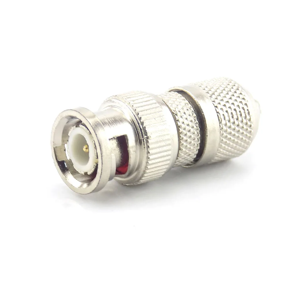 Cabezal público BNC a cabezal de conversión de nudo de bambú, Cable Coaxial sin soldadura, sistema de monitoreo de seguridad para cámara de TV - imagen 5