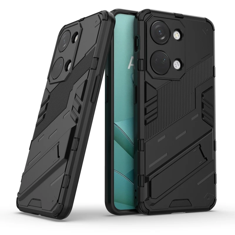 Funda para OnePlus Nord 3, carcasa a prueba de golpes, soporte duro, PC, teléfono, parachoques - imagen 3