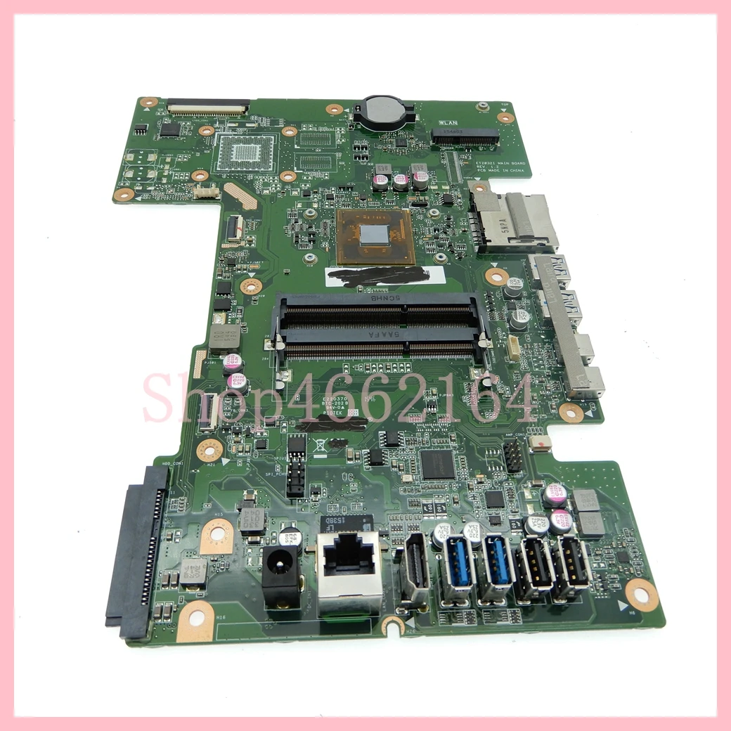 ET2032I con placa base de CPU J1800 para portátil Asus ET2032I ET2032 placa base 100% probado OK - imagen 3