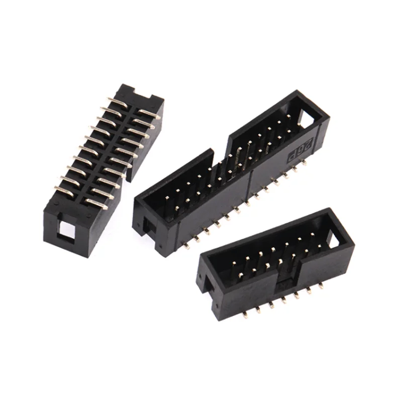 10 Uds SMT 2,54 MM DC3 6/8/10/12/14/16/20/30/40 posiciones IDC doble fila conector de paso de 2,54mm SMD PCB IDC Socket - imagen 3