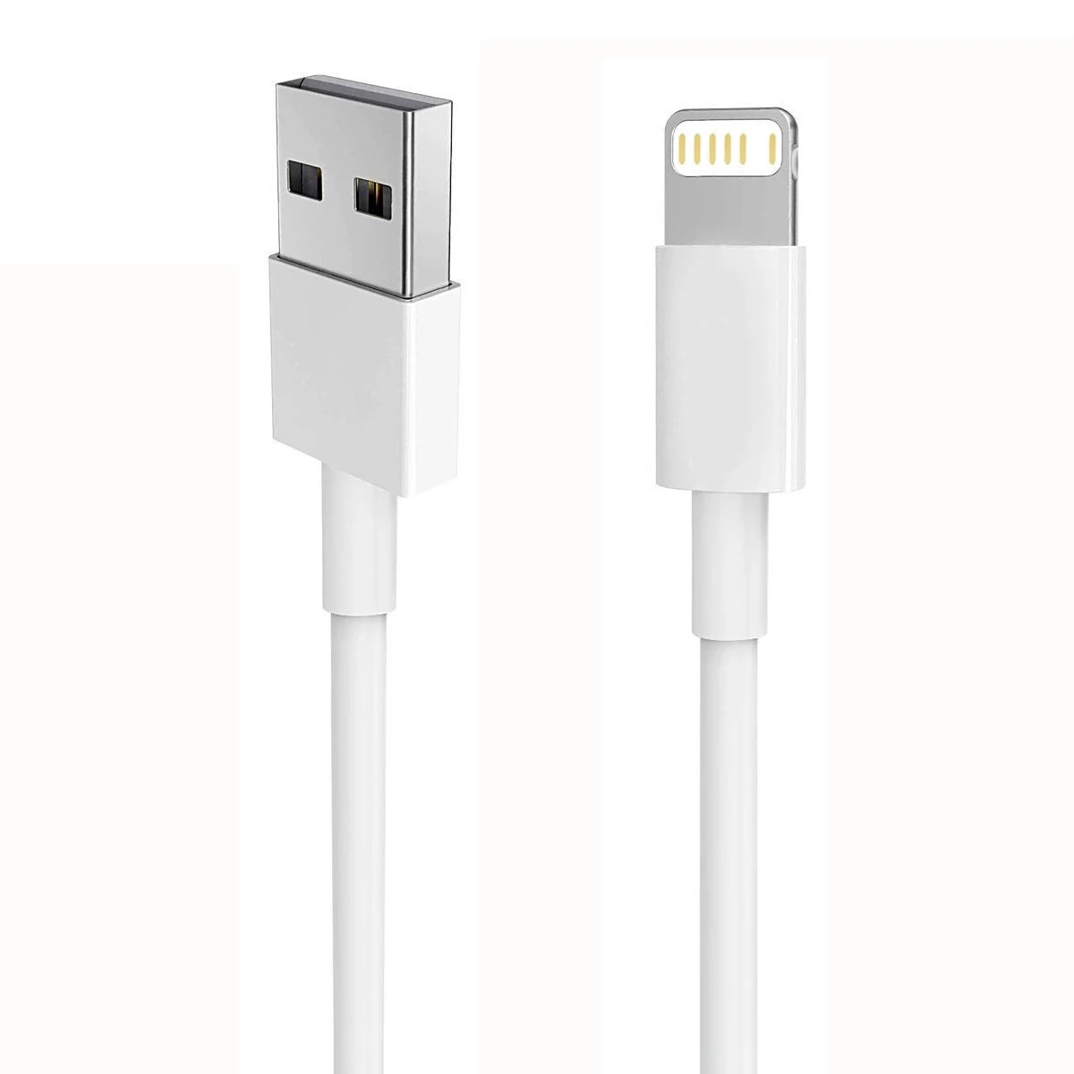 Cable de carga USB a L de 1M y 2M para iPhone IPad-2 Pack - imagen 2
