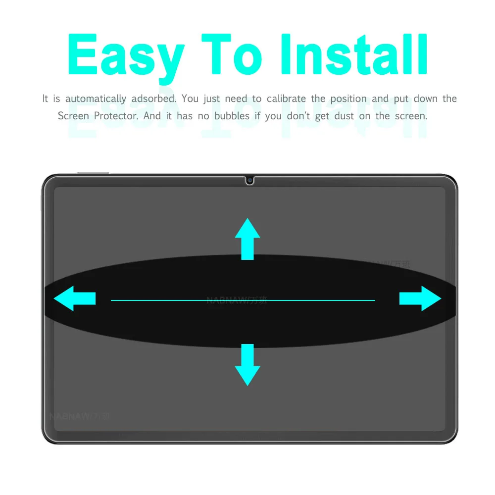 Protector de pantalla de vidrio templado para POCO Pad, película protectora dura con revestimiento de aceite HD antiarañazos, 12,1 pulgadas, 2024, 2 piezas - imagen 5