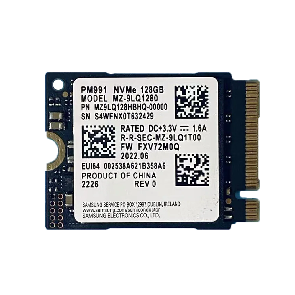 SAMSUNG SSD M.2 2230/2242 NVME Unidad de estado sólido 128 GB/256 GB/512 GB para Xbox Surface Pro Steam Deck Ultrabook Tablet (OEM) - imagen 4