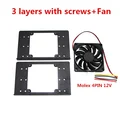 3 layer with fan