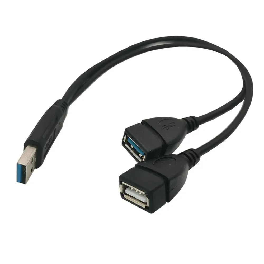 Cable USB 3.0 tipo A a doble USB 3.0+USB 2.0 1 a 2 de 0,3 m - imagen 4