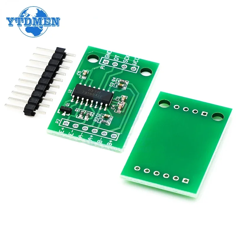 Módulo de celda de carga HX711, Sensor de presión de Sensor de pesaje + 4 Uds., báscula humana de 50kg, sensores de peso de celda de carga, herramienta de medición, Kit DIY - imagen 5