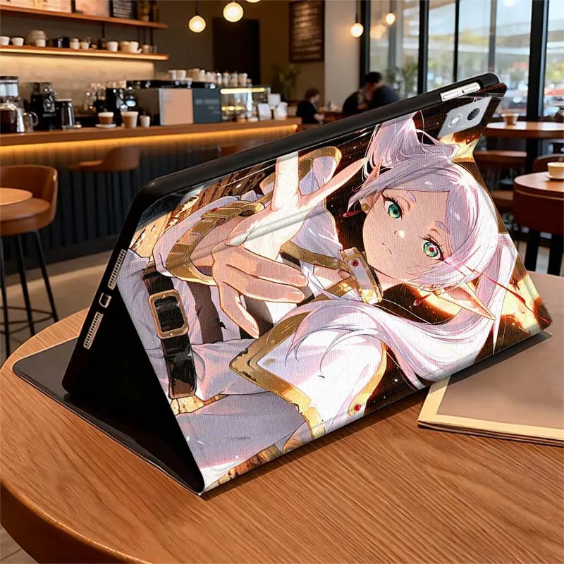 Más allá de los viajes final Frieren para Lenovo Pad Tab Legion Xiaoxin Y900 Y700 K10 M10 P11 3. ° Pro GT Plus Gen funda para tableta - imagen 3