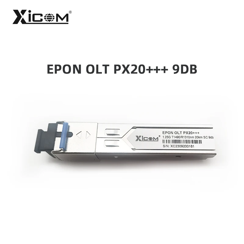 EPON GBIC PX20+++ Módulo PON de fibra óptica 20KM 1,25G Puerto SC 7/8/9db, compatible con BDCOM TPLINK Ubiquiti HIOSO VSOL Think - imagen 5