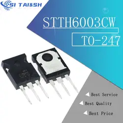STTH6003CW – Diodo Rectificador Ultrarrápido 60 A 300 V TO-247