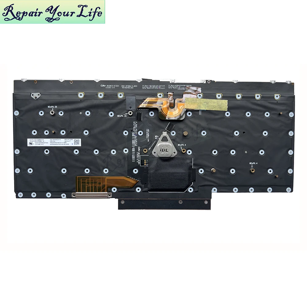 Bélgica AZERTY teclado francés retroiluminado para Lenovo ThinkPad X1 Titanium Yoga Gen 1 20QA 20QB retroiluminación belga para ordenador portátil SN20W22474 - imagen 5