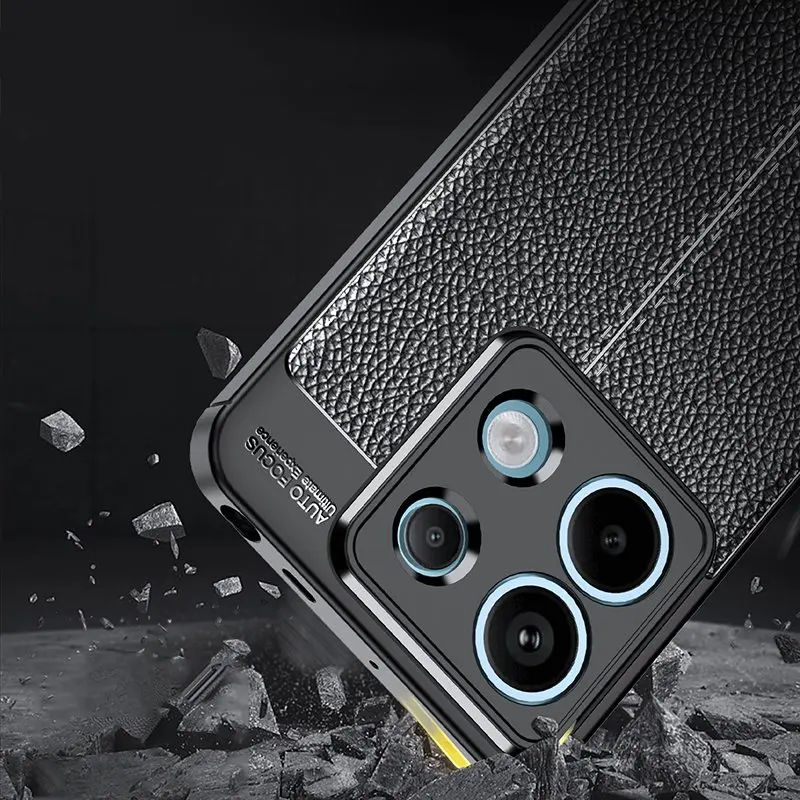 Para Redmi Note 13 Pro 5G Funda Redmi Note 13 Pro Funda a prueba de golpes TPU Funda de cuero suave para teléfono parachoques para Redmi Note 13 Pro - imagen 4