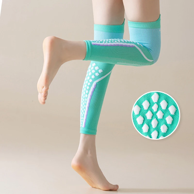 Rodilleras deportivas suaves, rodilleras transpirables de compresión elástica para Fitness, ciclismo, baloncesto, manga de pierna, rodillera protectora - imagen 3