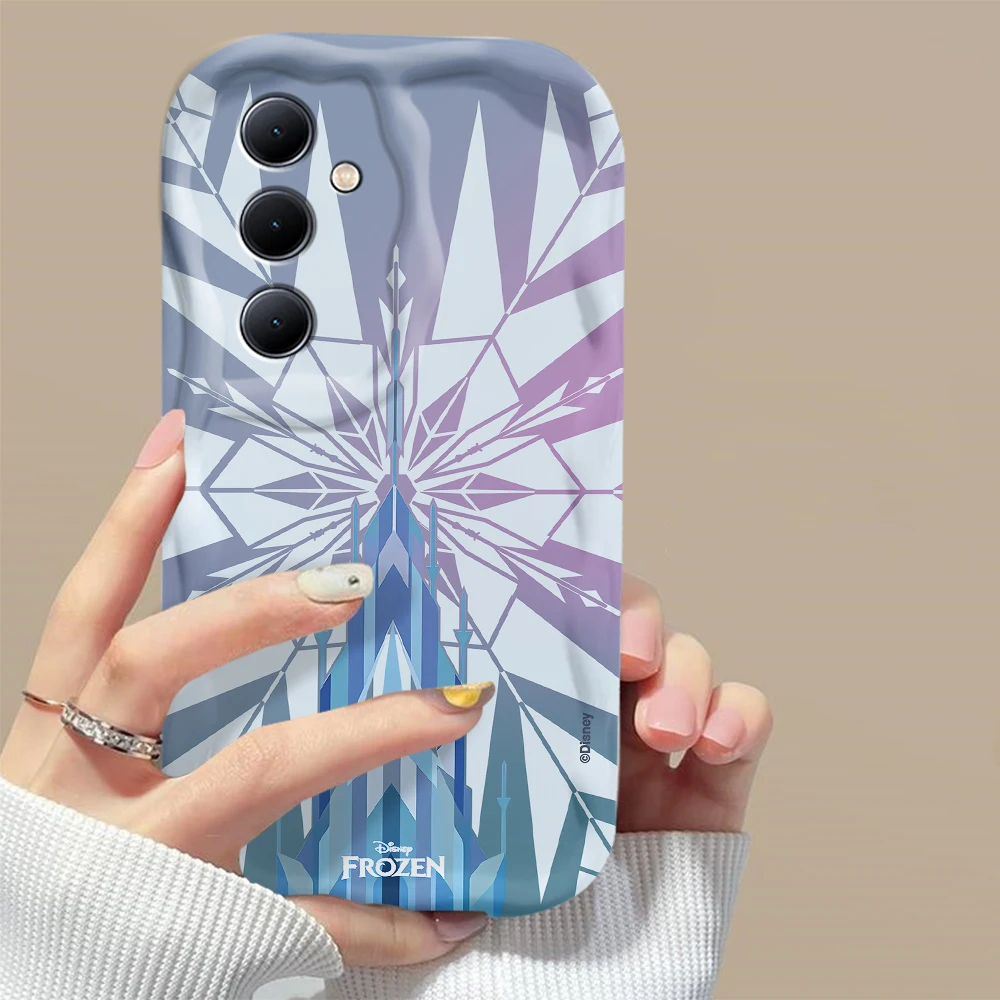 Funda de Elsa Anna Frozen Olaf 3D Wave para Xiaomi Redmi 13C 12 12C 10 10C 9 9C A1 A2 K50 K40 Note 13 12 11 10 Pro Plus 4G 5G - imagen 5