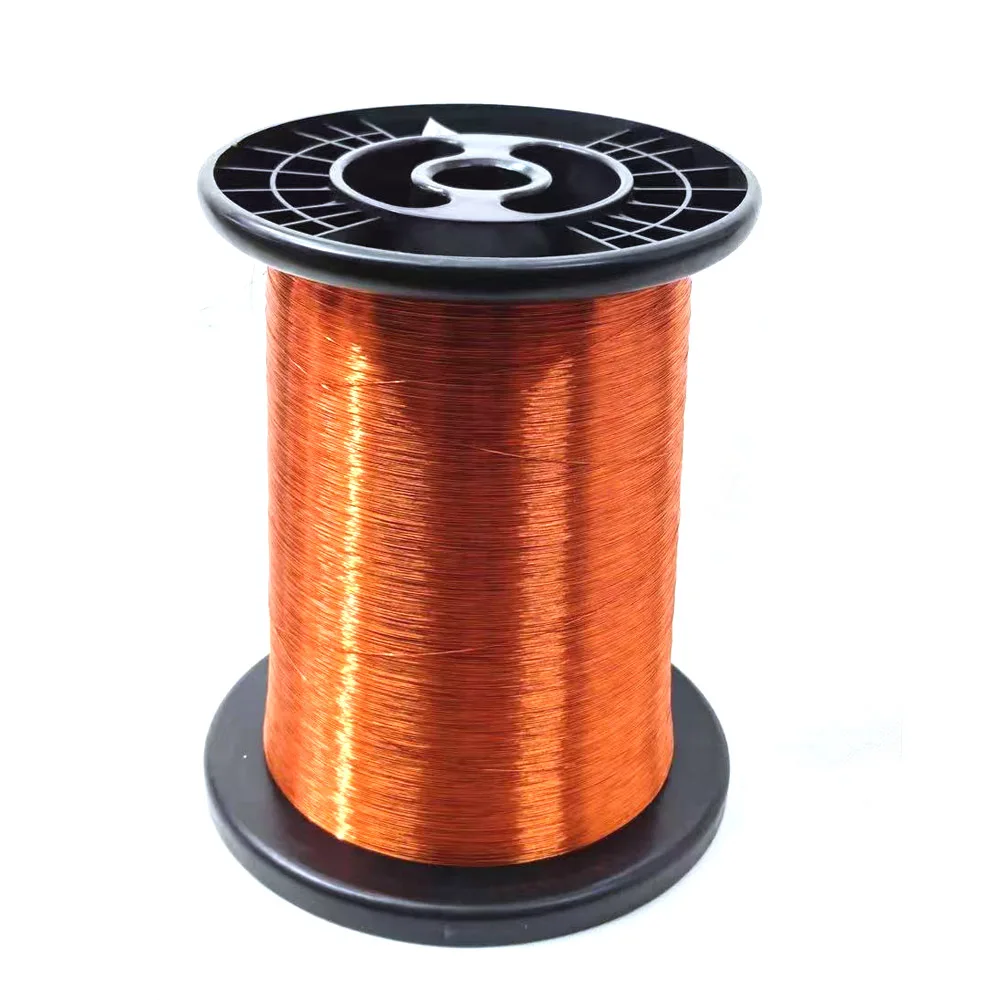 Alambre de cobre de 1000g, alambre magnético, alambre de bobinado de cobre esmaltado, bobina de alambre de cobre, alambre de bobinado, QZY-2/180 resistente a altas temperaturas ℃ - imagen 4