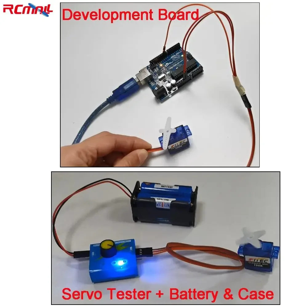 Feetech FS90R Servomotor Micro RC de rotación continua de 360 grados 6V para robot de coche inteligente Arduino Microbit (paquete de 2) - imagen 5