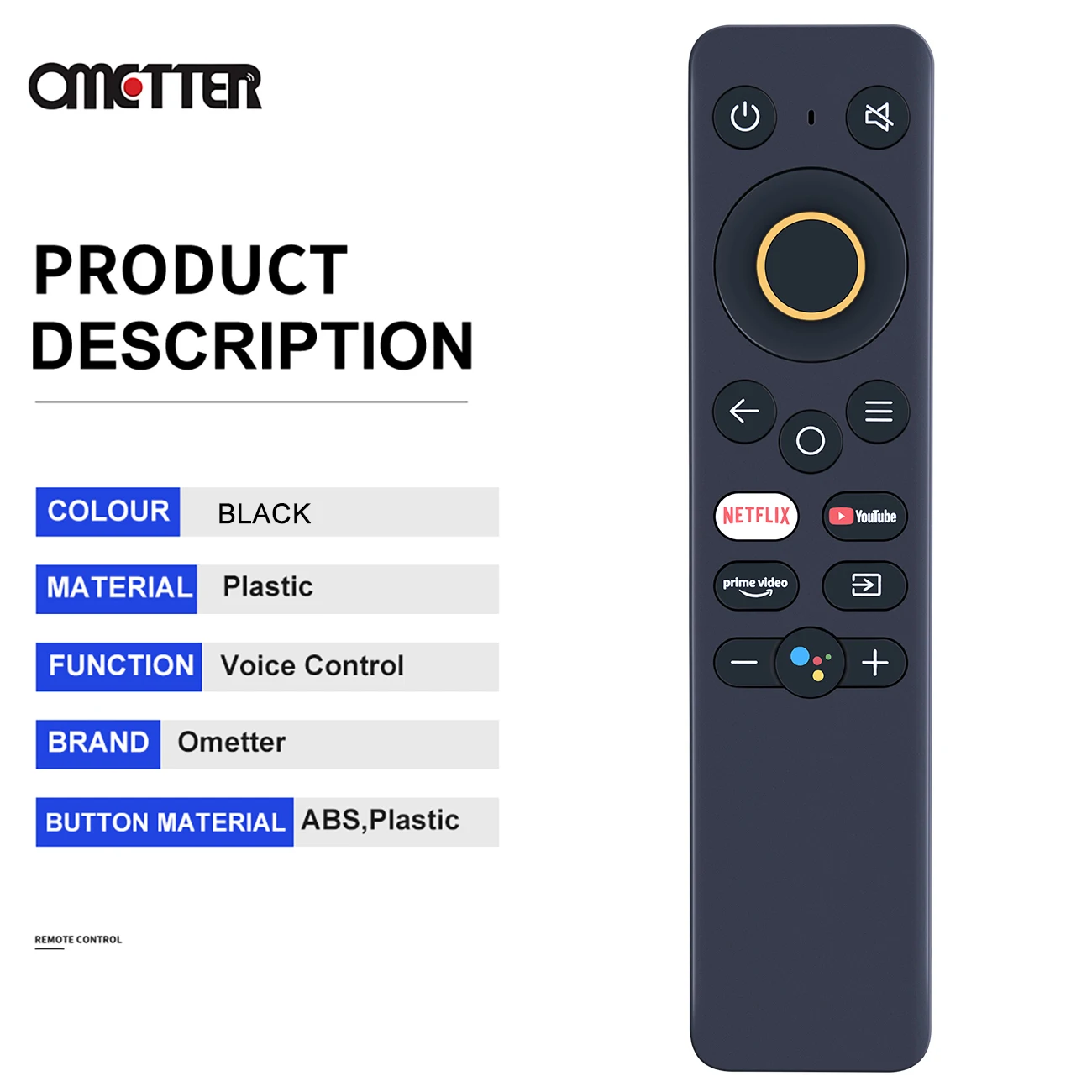 Mando a distancia CY1710 para REALME, Control remoto por voz, Bluetooth, 43, 32 pulgadas, Smart TV, Youtube, Netflix, Prime - imagen 4