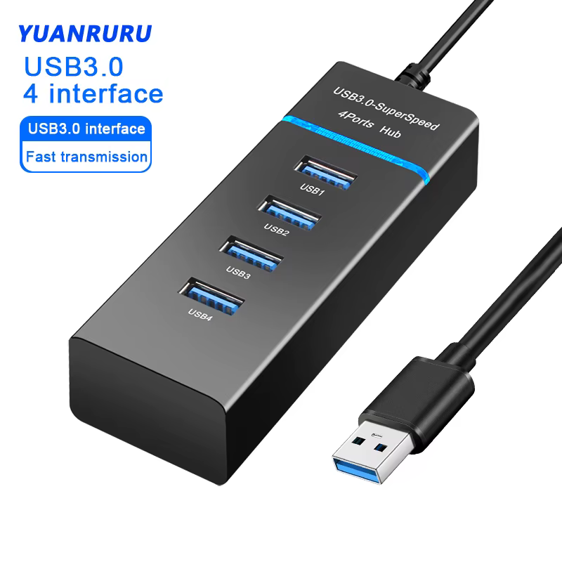 Hub USB 3.0 de 7 puertos - Expansor USB de alta velocidad para PC - imagen 3