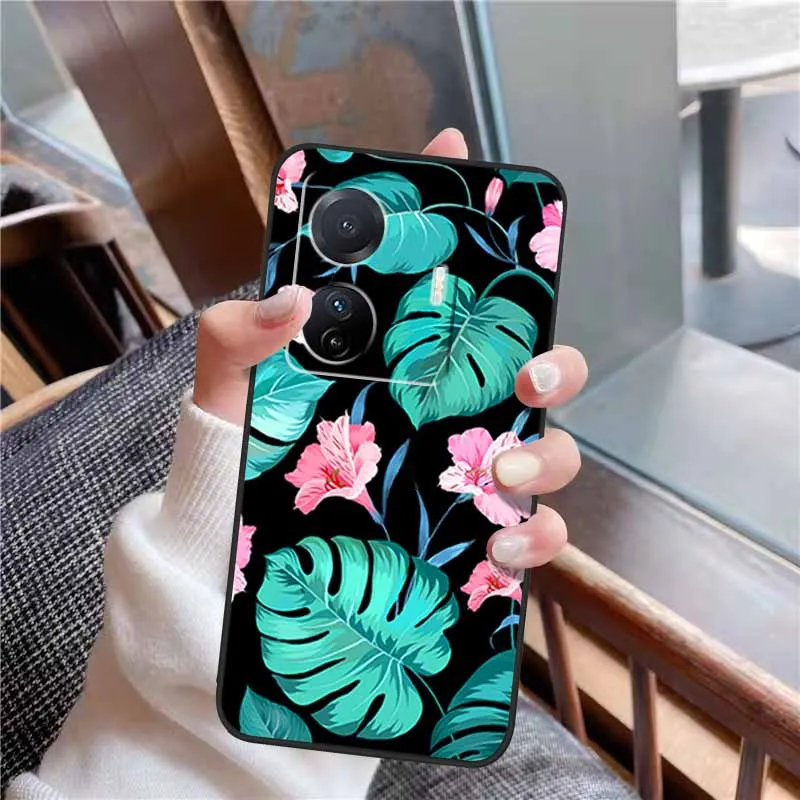 Funda trasera de silicona con relieve suave para vivo T1, 4G, VivoT1 Pro V2153, 3D, flor, relieve, 44W, VivoT1 T 1 2022 Cat - imagen 4