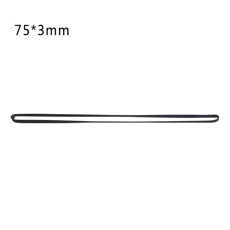 Correa transmisión plana M2EC 3mm ancho, correa para tocadiscos, repuesto compatible con tocadiscos vinilo - imagen 3