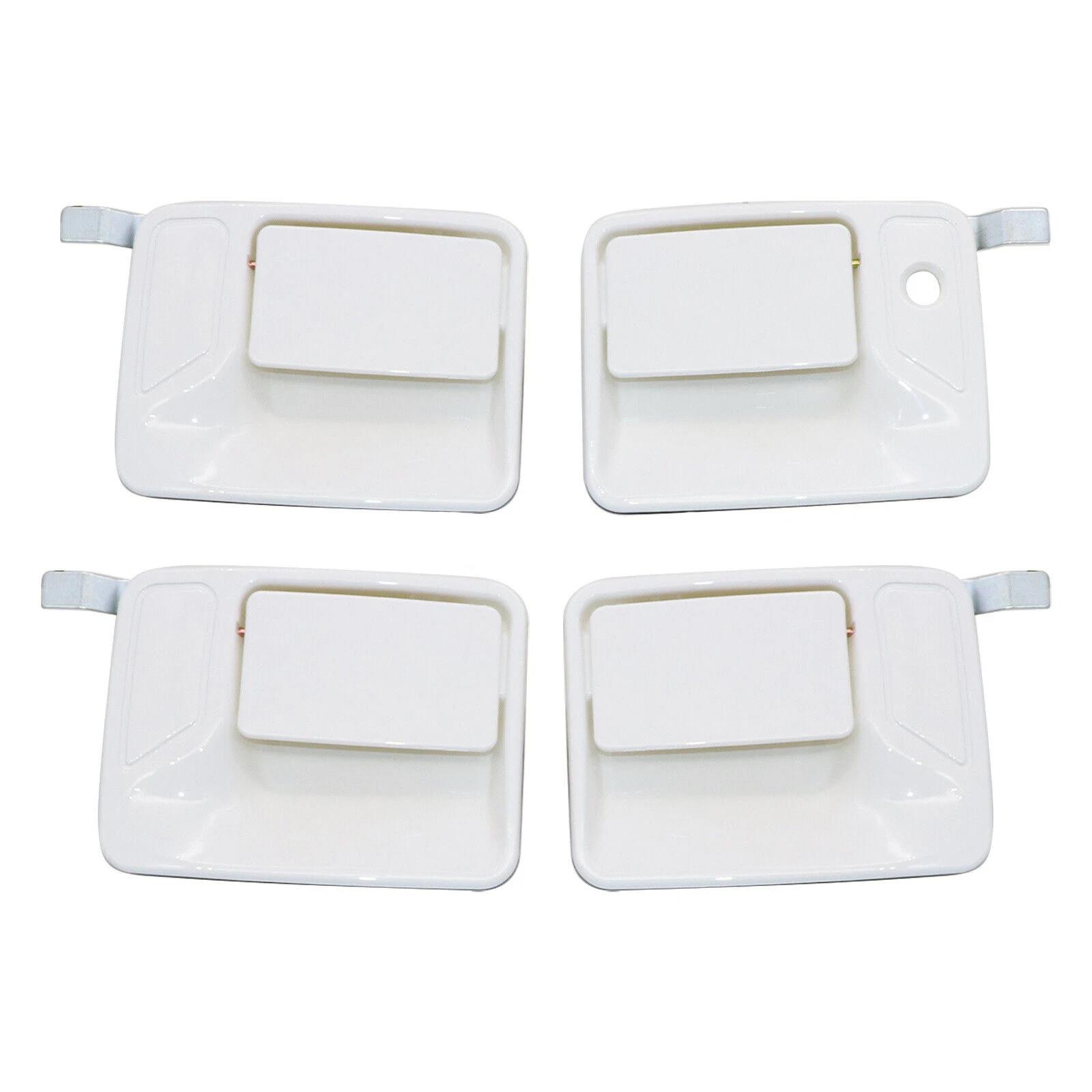 4 Stks/set Vervangen Voor En Achter Buiten Buitendeurhandgreep Voor Ford Super Duty F250 F350 1999-2016 7c3z2522405aa Auto-Accessoires