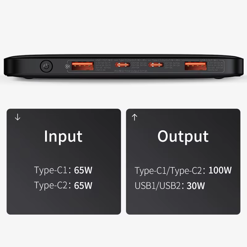 Baseus Power Bank USB-C PD Carga Rápida para MacBook - imagen 5