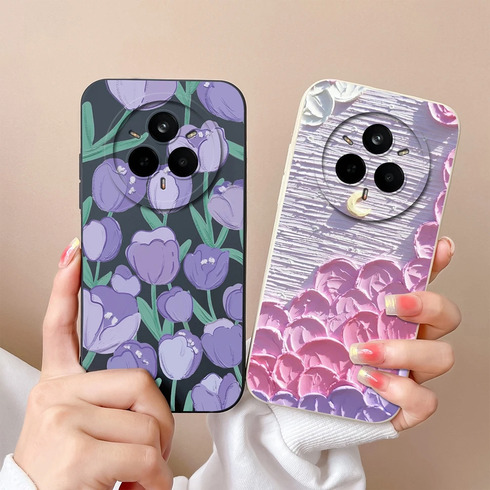Para Oppo Realme 14 Pro Plus Pro + 5G funda de teléfono estilo creativo funda trasera de silicona suave a prueba de golpes para Realme 14Pro + Fundas Coque - imagen 3