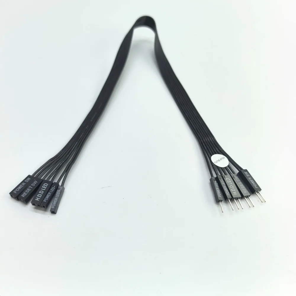Cable adaptador HDD/PWR LED para placa base - encendido y reset - imagen 5