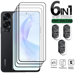Honor 90 Lite Protector de pantalla 6 en 1 - Vidrio templado 9H