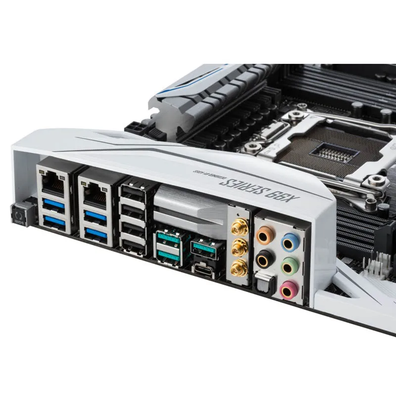 ASUS-placa base X99-DELUXE II LGA2011-v3, tarjeta madre X99 ATX para Intel Core i7 x-series con DDR4 3x3 - imagen 4