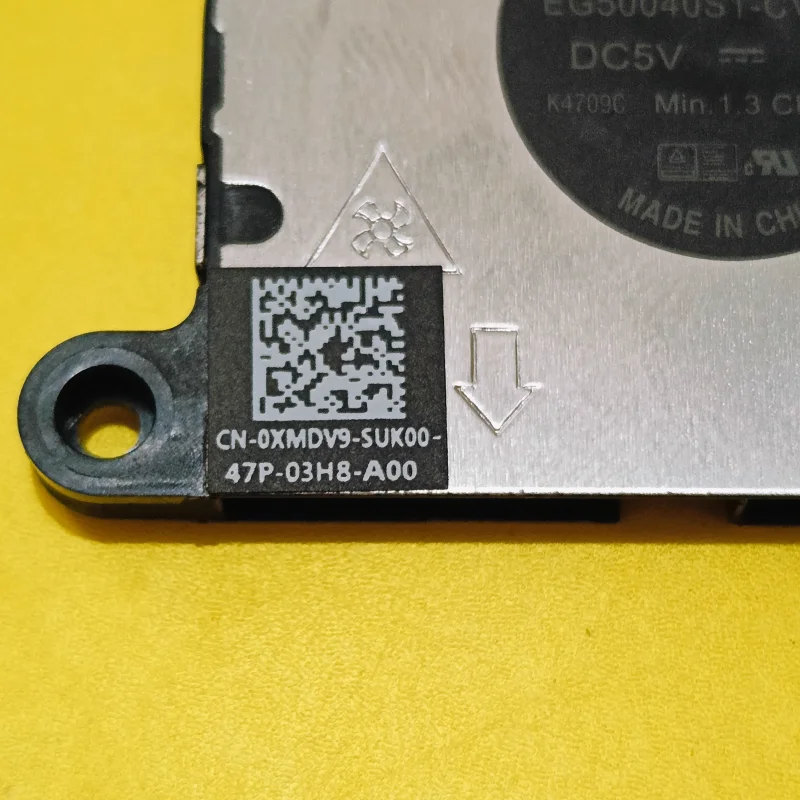 Nuevo ventilador de refrigeración de CPU para ordenador portátil Original para DELL Alienware M16 M18 R1 0XMDV9 - imagen 3