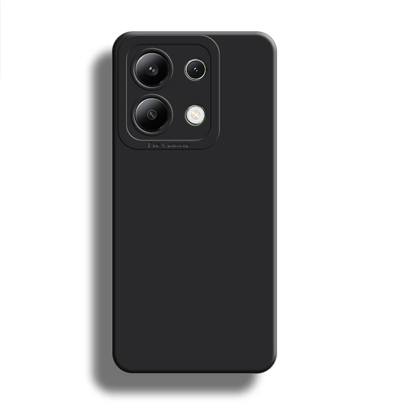 Para Poco M6 Pro 4G funda para Xiaomi Poco M6 Pro 4G cubierta de silicona líquida cubierta completa lente de cámara protección a prueba de golpes parachoques - imagen 4