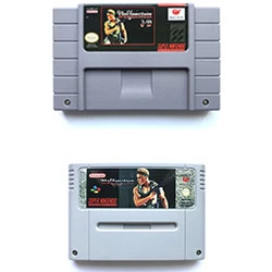 Wolfenstein cartucho de juego 3D para videojuego snes ntsc pal