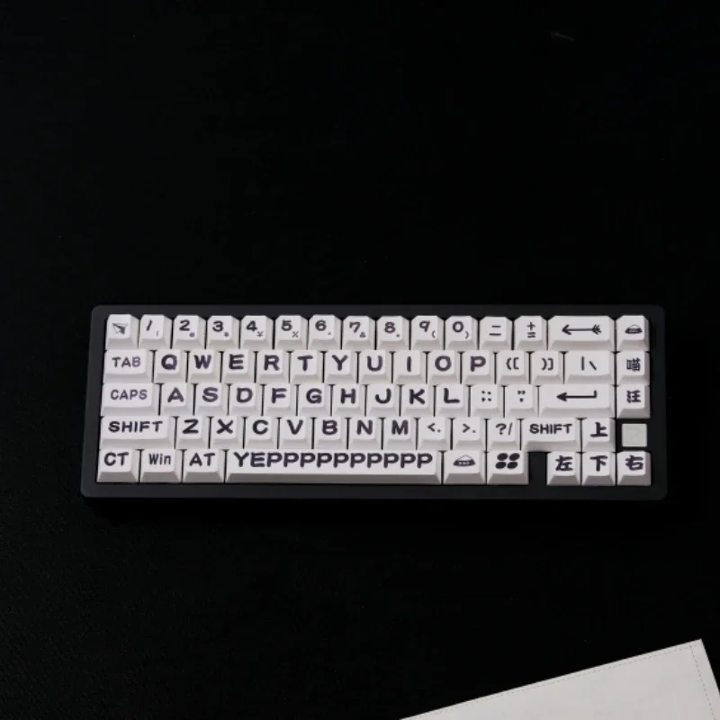 GMK-teclas con perfil de cereza para gatos y perros, 150 teclas, sublimación de tinte PBT para teclado mecánico, accesorios personalizados para juegos DIY