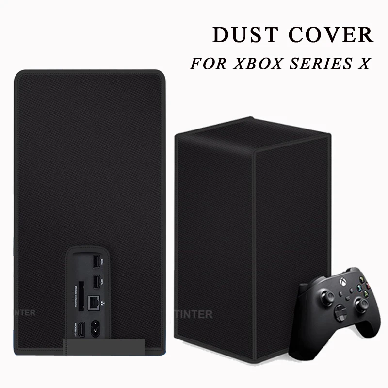 Funda Vertical antipolvo para consola Xbox Series X, funda Horizontal antiarañazos a prueba de polvo para accesorios Xbox Series X - imagen 2
