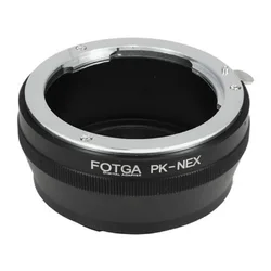 FOTGA Adaptador Objetivo Pentax K a Sony E-mount