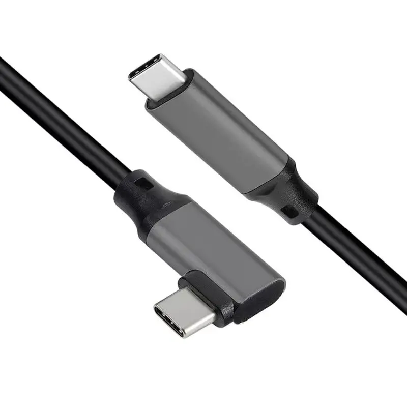 Cable curvo USB3.2 tipo C macho a macho, 5M, 3M, 1M, 4K @ 60Hz, 10Gbps, USB-C Gen 2 3, para VR, Mac, Pro, Nintendo, Oculus Quest 1, 2, VR