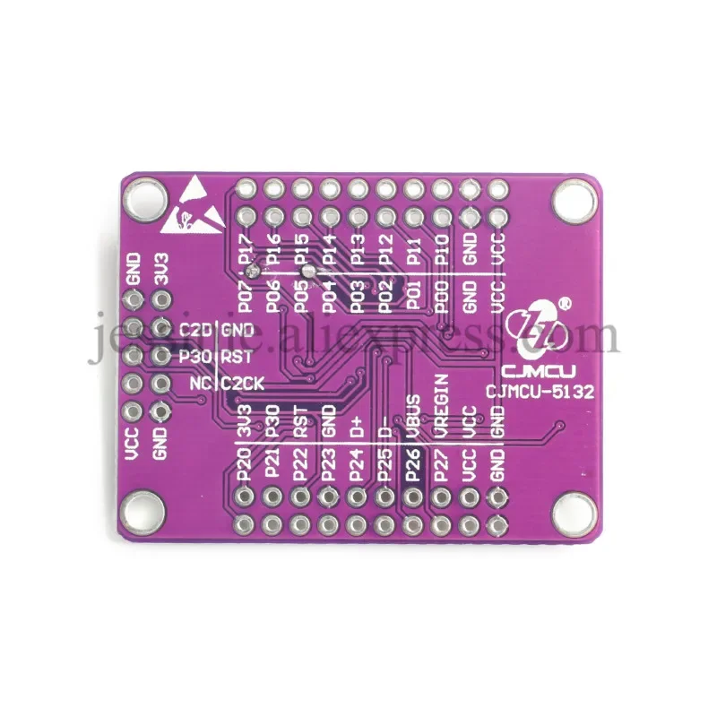 Módulo de placa de desarrollo CJMCU-5132 C8051F320, microordenador de un solo Chip de 5V, módulo microcontrolador ISPFLASH de señal mixta - imagen 5