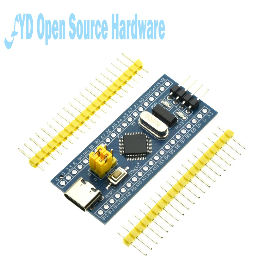 STM32F103C8T6 STM32F030C8T6 APM32F103C8T6 ARM STM32 Micro TYPE-C Módulo de placa de desarrollo del sistema - imagen 5